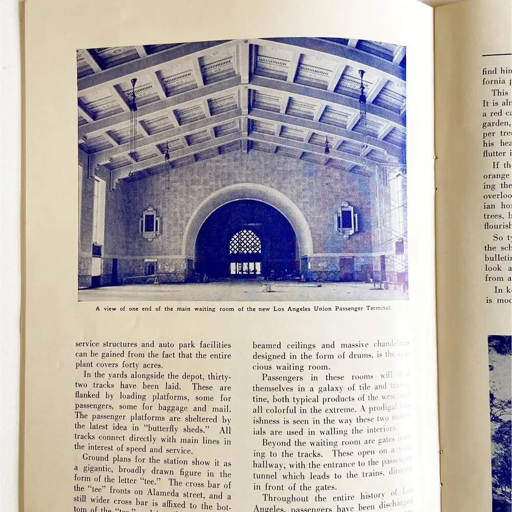 Union Pacific The Arrowhead 1939 Union Station Zion Bryce Trains Ads Hotel Calif